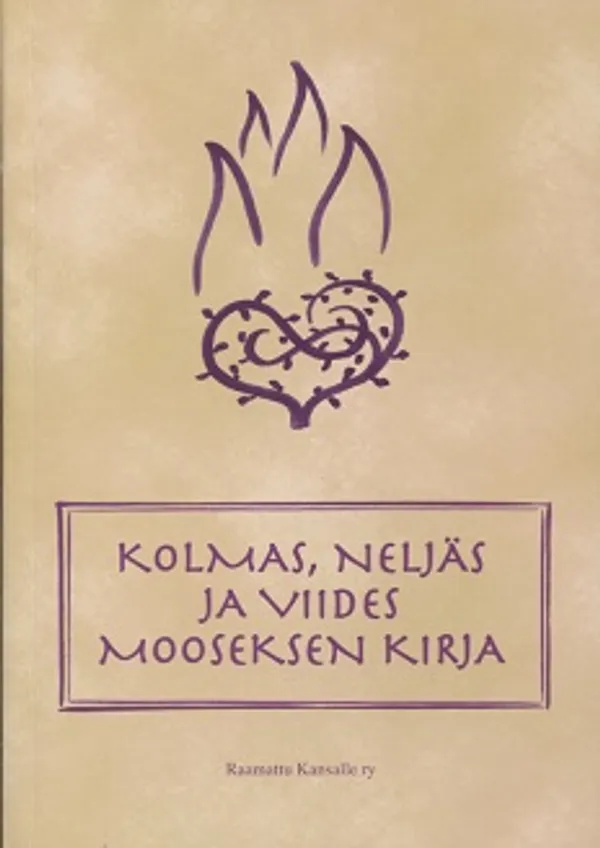 Kolmas, neljäs ja viides Mooseksen kirja - Käännösehdotus | Vantaan Antikvariaatti Oy | Osta Antikvaarista - Kirjakauppa verkossa