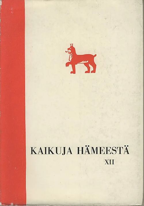 Kaikuja Hämeestä XII (Kaikuja Hämeestä 12) | Antikvaarinen kirjakauppa Aleksis K. | Antikvaari - kirjakauppa verkossa