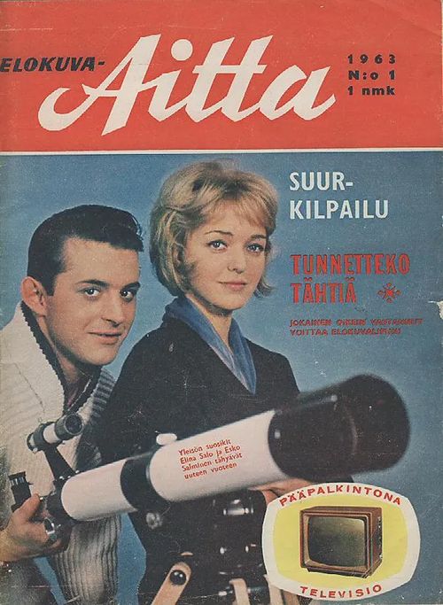 Elokuva-aitta 1963/1-3, 5-24 | Antikvaarinen kirjakauppa Aleksis K. | Osta Antikvaarista - Kirjakauppa verkossa