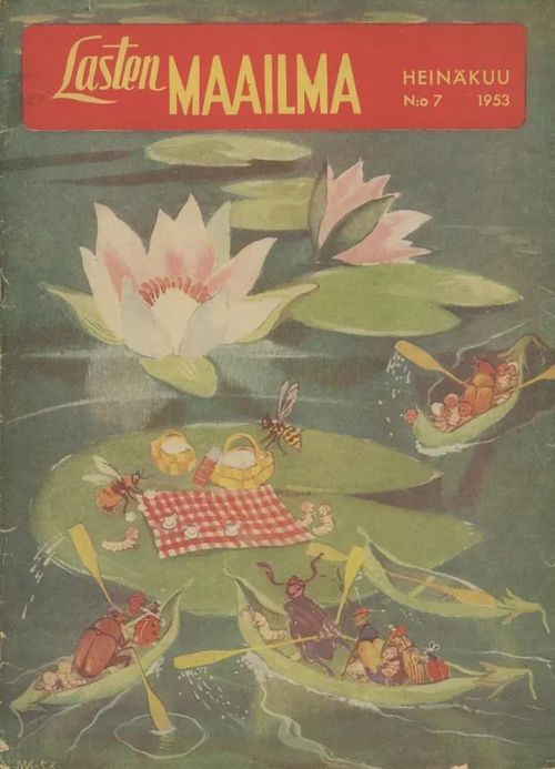 Lasten Maailma 7/19553 | Antikvaarinen kirjakauppa Aleksis K. | Osta Antikvaarista - Kirjakauppa verkossa