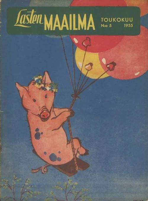 Lasten Maailma 5/1955 | Antikvaarinen kirjakauppa Aleksis K. | Osta Antikvaarista - Kirjakauppa verkossa