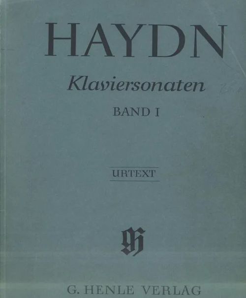 Klaviersonaten 1 - Haydn Joseph | Antikvaarinen kirjakauppa Aleksis K. | Osta Antikvaarista - Kirjakauppa verkossa