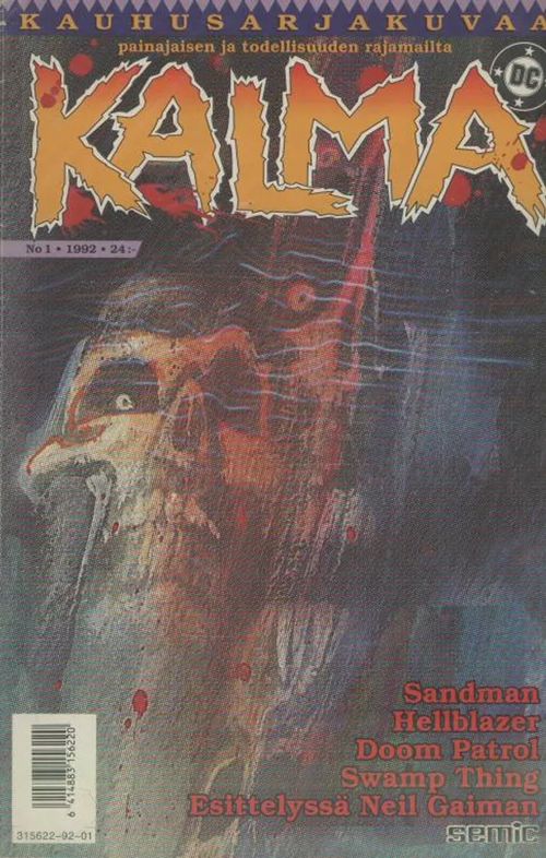 Kalma 1-6/1992 | Antikvaarinen kirjakauppa Aleksis K. | Osta Antikvaarista - Kirjakauppa verkossa