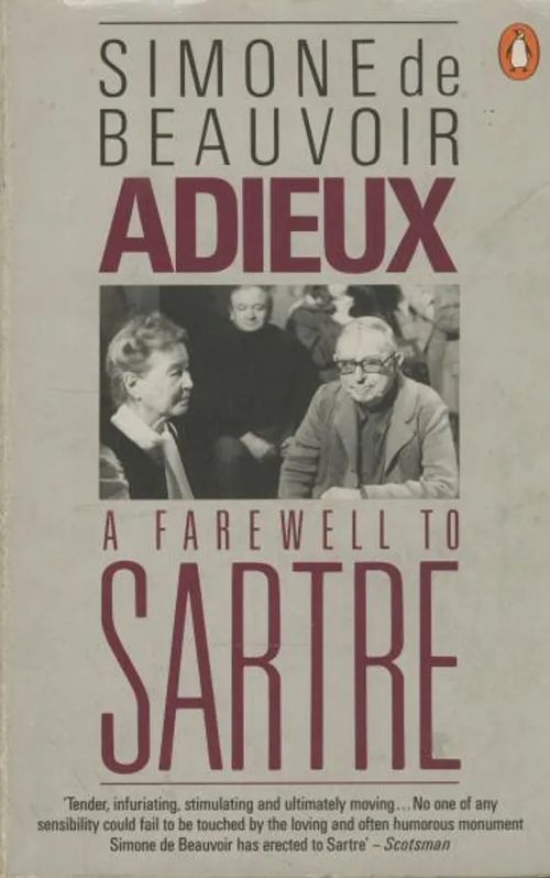 Adieux : a farewell to Sartre - Beauvoir Simone de | Antikvaarinen kirjakauppa Aleksis K. | Osta Antikvaarista - Kirjakauppa verkossa