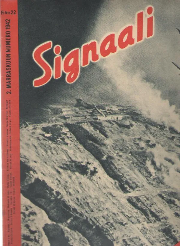 Signaali 1942/22 | Antikvaarinen kirjakauppa Aleksis K. | Osta Antikvaarista - Kirjakauppa verkossa