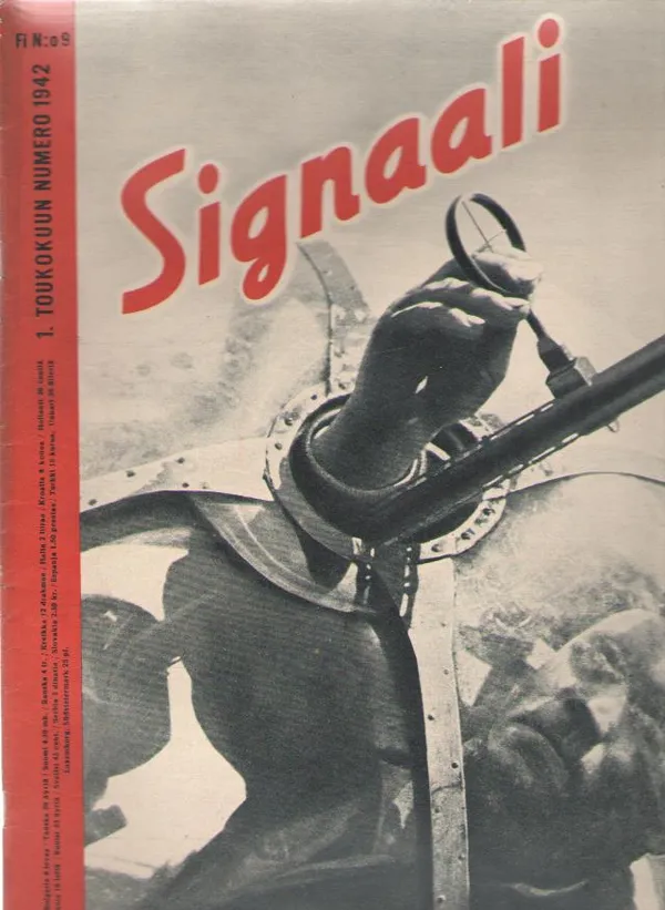 Signaali 1942/9 | Antikvaarinen kirjakauppa Aleksis K. | Osta Antikvaarista - Kirjakauppa verkossa