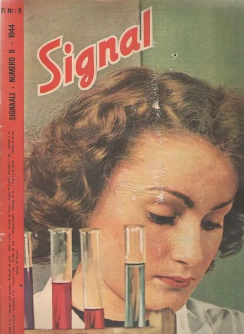 Signaali 1944/9 (Signal) | Antikvaarinen kirjakauppa Aleksis K. | Osta Antikvaarista - Kirjakauppa verkossa