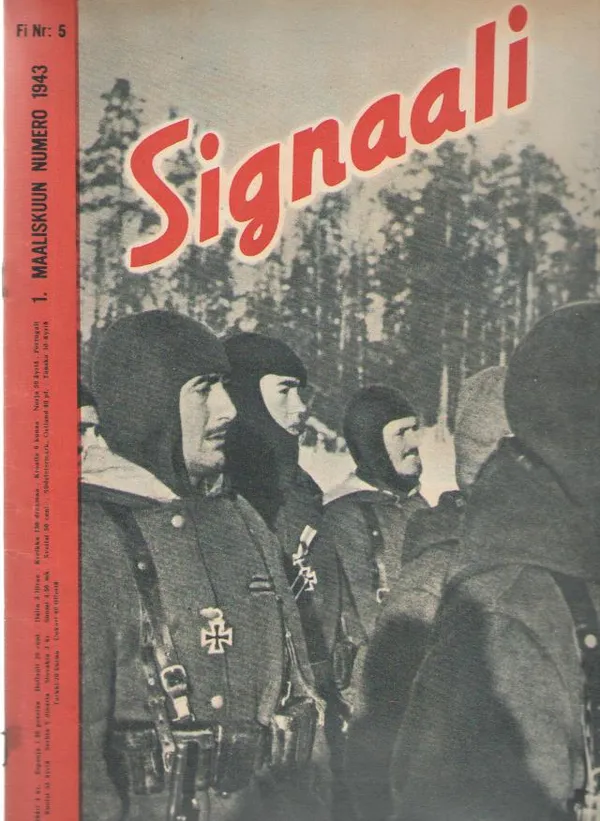 Signaali 1943/5 | Antikvaarinen kirjakauppa Aleksis K. | Osta Antikvaarista - Kirjakauppa verkossa