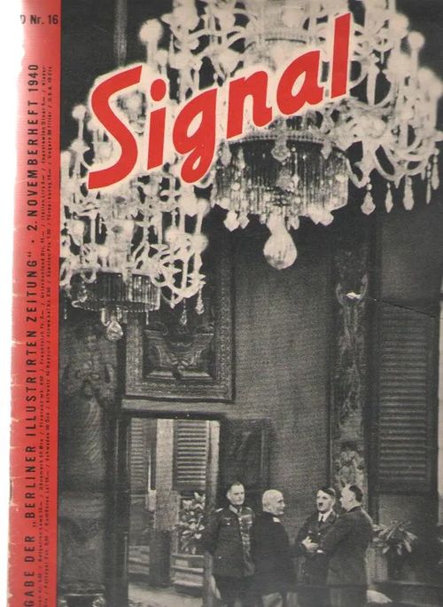 Signal 1940/16 | Antikvaarinen kirjakauppa Aleksis K. | Osta Antikvaarista - Kirjakauppa verkossa