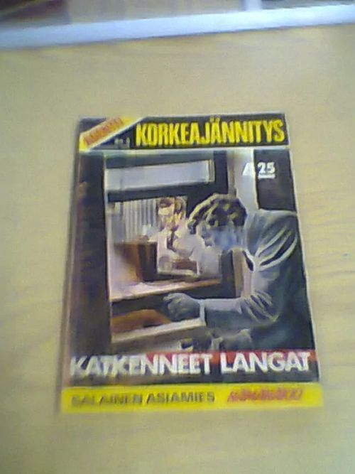 Agentti-korkeajännitys 3/1976 | Tomin antikvariaatti | Osta Antikvaarista - Kirjakauppa verkossa