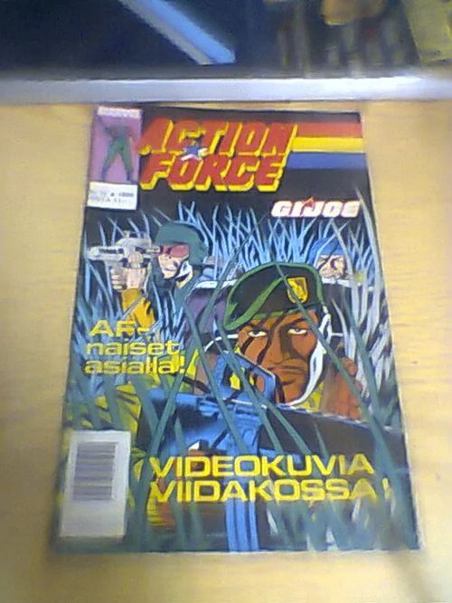 Action Force 10/1990 | Tomin antikvariaatti | Osta Antikvaarista - Kirjakauppa verkossa