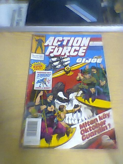 Action Force 4/1991 | Tomin antikvariaatti | Osta Antikvaarista - Kirjakauppa verkossa