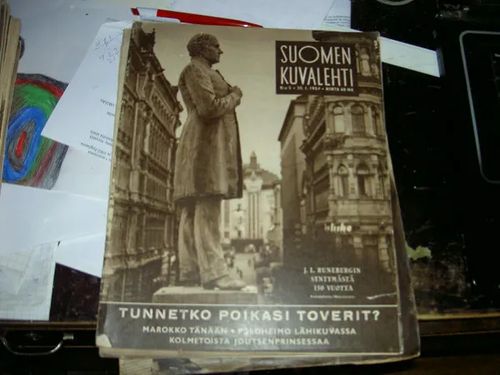 Suomen Kuvalehti 5/1954 | Tomin antikvariaatti | Osta Antikvaarista - Kirjakauppa verkossa