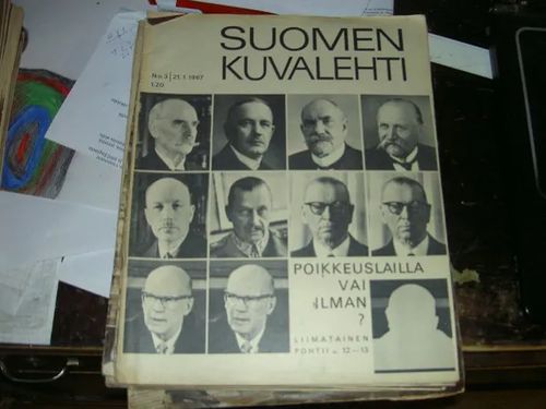 Suomen Kuvalehti 3/1967 | Tomin antikvariaatti | Osta Antikvaarista - Kirjakauppa verkossa