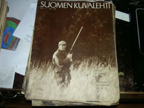 Suomen Kuvalehti 41/1960 (Presidentti metsästää) | Tomin antikvariaatti | Osta Antikvaarista - Kirjakauppa verkossa