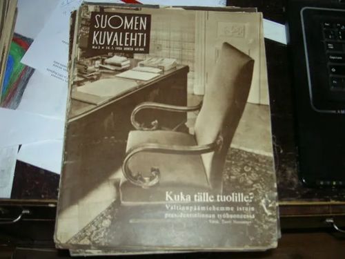 Suomen Kuvalehti 2/1956 | Tomin antikvariaatti | Osta Antikvaarista - Kirjakauppa verkossa
