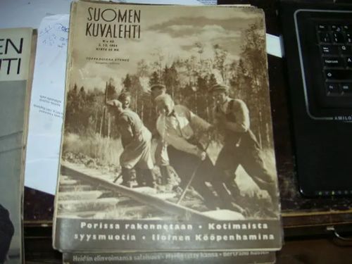 Suomen Kuvalehti 40/1954 | Tomin antikvariaatti | Osta Antikvaarista - Kirjakauppa verkossa