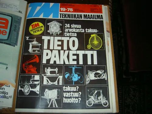 Tekniikan maailma 19/1975 | Tomin antikvariaatti | Osta Antikvaarista - Kirjakauppa verkossa