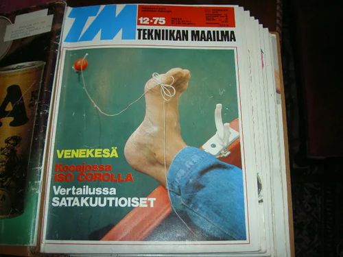 Tekniikan maailma 12/1975 | Tomin antikvariaatti | Osta Antikvaarista - Kirjakauppa verkossa