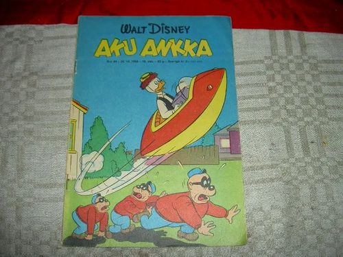 Aku Ankka 38/1968 | Tomin antikvariaatti | Osta Antikvaarista - Kirjakauppa verkossa