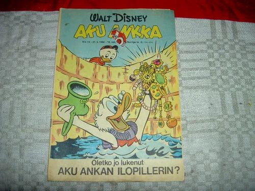 Aku Ankka 13/1968 | Tomin antikvariaatti | Osta Antikvaarista - Kirjakauppa verkossa