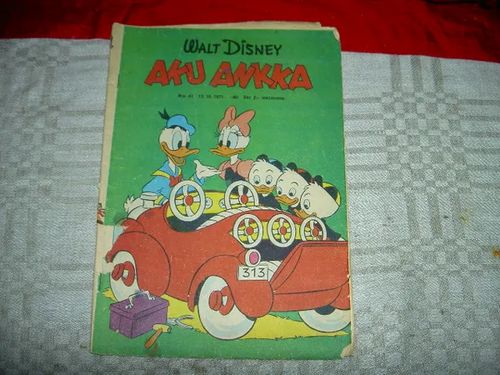 Aku Ankka 41/1971 | Tomin antikvariaatti | Osta Antikvaarista - Kirjakauppa verkossa