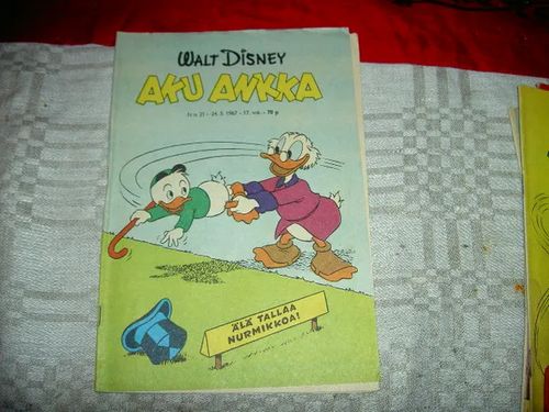 Aku Ankka 21/1967 | Tomin antikvariaatti | Osta Antikvaarista - Kirjakauppa verkossa