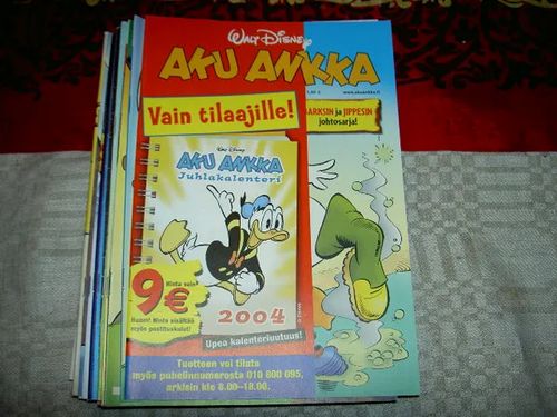 Aku Ankka 34/2003 | Tomin antikvariaatti | Osta Antikvaarista - Kirjakauppa verkossa