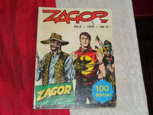 Zagor 3/1976 | Tomin antikvariaatti | Osta Antikvaarista - Kirjakauppa verkossa