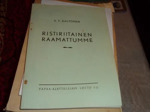 Ristiriitainen raamattumme - Aaltonen V.T. | Tomin antikvariaatti | Osta Antikvaarista - Kirjakauppa verkossa