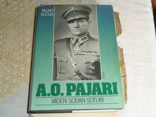 A.O.Pajari - Viiden sodan soturi - Kuosa Tauno | Tomin antikvariaatti | Osta Antikvaarista - Kirjakauppa verkossa