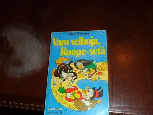 Aku Ankan taskukirja 38 Varo velhoja, Roope-setä | Tomin antikvariaatti | Osta Antikvaarista - Kirjakauppa verkossa