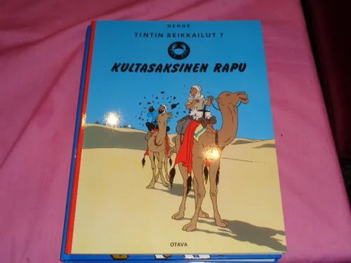 Tintin seikkailut 7 - Kultasaksinen rapu - Herge | Tomin antikvariaatti | Osta Antikvaarista - Kirjakauppa verkossa