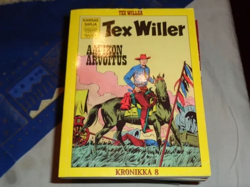 Tex Willer Kronikka 8, Aavikon arvoitus - (Näköispainos numeroista 3-4/1972) | Tomin antikvariaatti | Osta Antikvaarista - Kirjakauppa verkossa