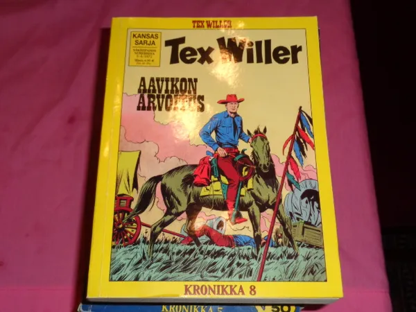 Tex Willer Kronikka 8, Aavikon arvoitus - (Näköispainos numeroista 3-4/1972) | Tomin antikvariaatti | Osta Antikvaarista - Kirjakauppa verkossa