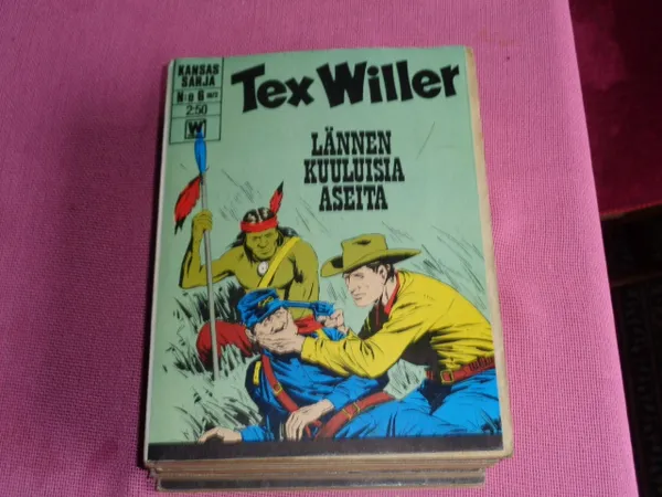 Tex Willer 6/1972 (Liimaus irti) | Tomin antikvariaatti | Osta Antikvaarista - Kirjakauppa verkossa