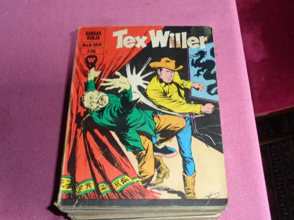 Tex Willer 8/1974 | Tomin antikvariaatti | Osta Antikvaarista - Kirjakauppa verkossa