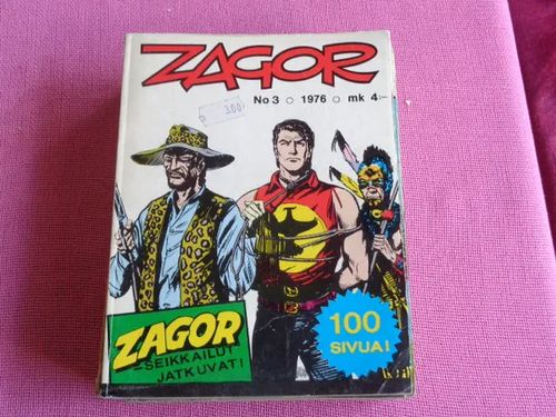 Zagor 3/1976 | Tomin antikvariaatti | Osta Antikvaarista - Kirjakauppa verkossa