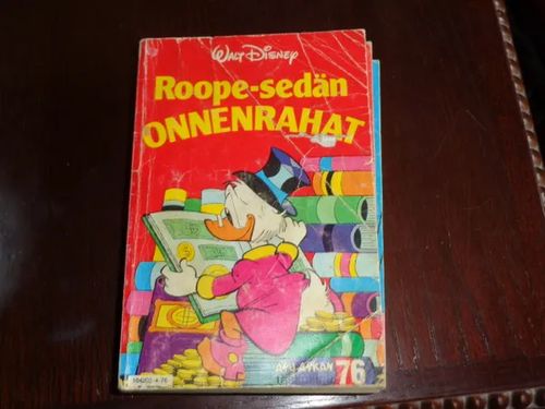 Aku Ankan taskukirja 76 - Roope-sedän onnenrahat | Tomin antikvariaatti | Osta Antikvaarista - Kirjakauppa verkossa