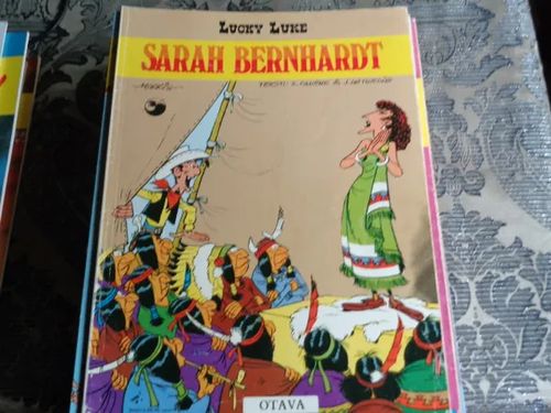 Lucky Luke - Sarah Bernhardt | Tomin antikvariaatti | Osta Antikvaarista - Kirjakauppa verkossa