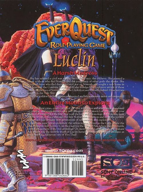 Everquest role-playing game:Luclin | Antikvaari Kirja- ja Lehtilinna / Raimo Kreivi | Osta Antikvaarista - Kirjakauppa verkossa