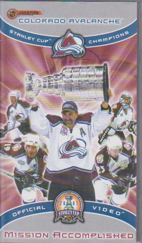 Colorado Avalanche 2001 Stanley Cup Champions Mission Accomplished | Antikvaari Kirja- ja Lehtilinna / Raimo Kreivi | Osta Antikvaarista - Kirjakauppa verkossa