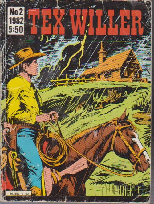 Tex Willer 1982-02 | Antikvaari Kirja- ja Lehtilinna / Raimo Kreivi | Osta Antikvaarista - Kirjakauppa verkossa