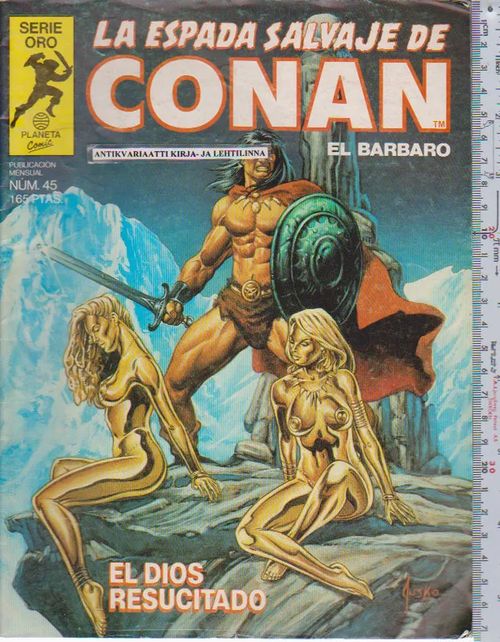 Conan El Barbaro numero 45 - Lee Stan | Antikvaari Kirja- ja Lehtilinna / Raimo Kreivi | Osta Antikvaarista - Kirjakauppa verkossa