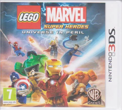 Nintendo 3DS - Lego Marvel super heroes universe in peril - Nintendo | Antikvaari Kirja- ja Lehtilinna / Raimo Kreivi | Osta Antikvaarista - Kirjakauppa verkossa