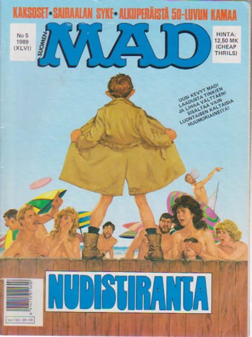 Suomen Mad 1989-5 | Antikvaari Kirja- ja Lehtilinna / Raimo Kreivi | Osta Antikvaarista - Kirjakauppa verkossa