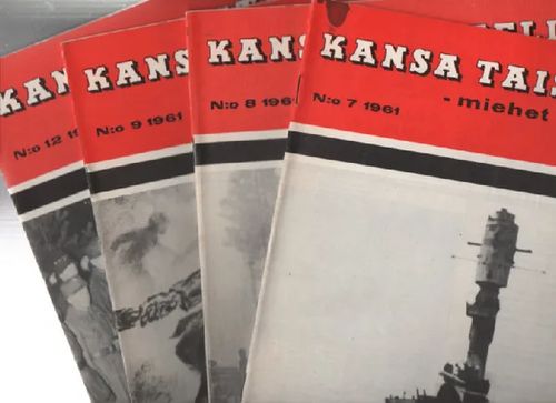 Kansa taisteli - Miehet kertovat 1961:7, 8, 9, 12 | Antikvaari Kirja- ja Lehtilinna / Raimo Kreivi | Osta Antikvaarista - Kirjakauppa verkossa