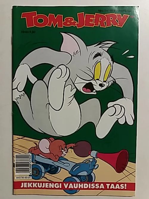 Tom & Jerry 1993-01 | Antikvaari Kirja- ja Lehtilinna / Raimo Kreivi | Osta Antikvaarista - Kirjakauppa verkossa