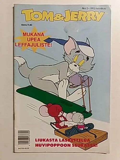 Tom & Jerry 1993-02 (Mukana Upea Juliste)! | Antikvaari Kirja- ja Lehtilinna / Raimo Kreivi | Osta Antikvaarista - Kirjakauppa verkossa