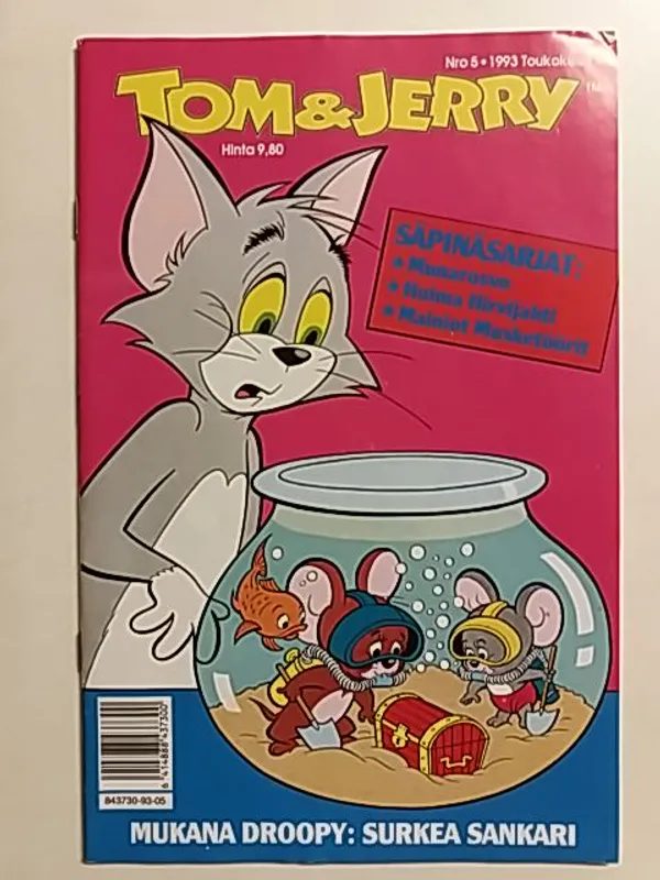 Tom & Jerry 1993-05 | Antikvaari Kirja- ja Lehtilinna / Raimo Kreivi | Osta Antikvaarista - Kirjakauppa verkossa
